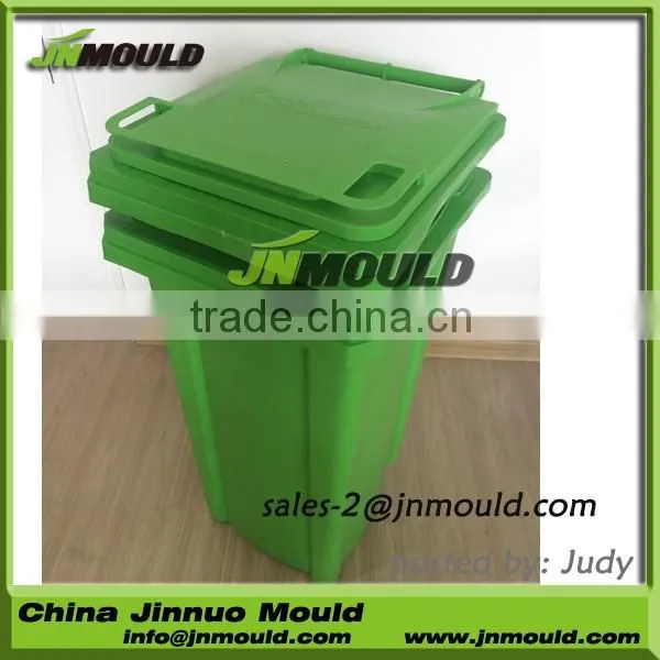 High Quality Plastic Garbage Trash Bin Mould With Wheels