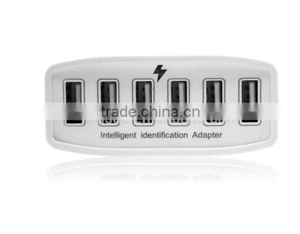 Wall Plug With Usb With Battery Charger Universal Multi Port Usb Charger Multiple Usb Travel Charger photo-3