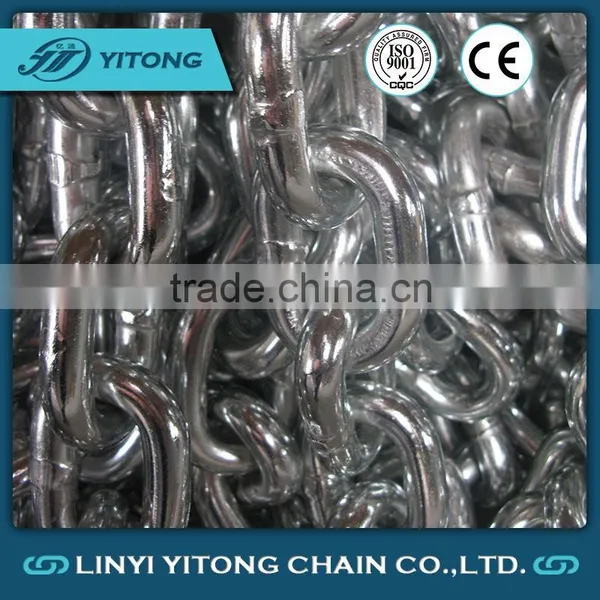 CE Approved Low Price British Type 22mm Short Link Chain