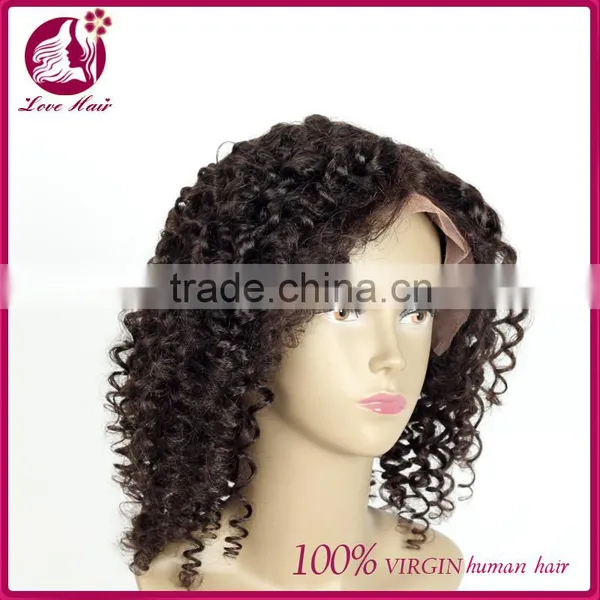 Virgin Hair Wholesale Accept Paypal European Afro Curl Hair Adjustable Wig Cap photo-2