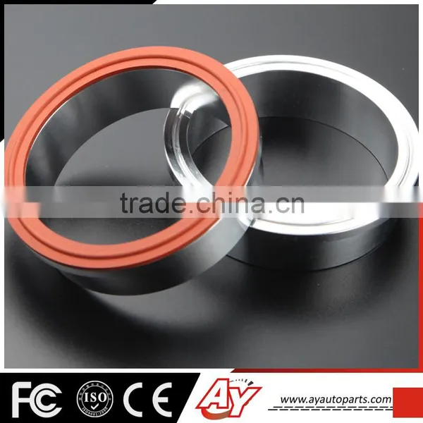 2.5inch High Quality Aluminum Exhaust DownPipe V Band Flange photo-3