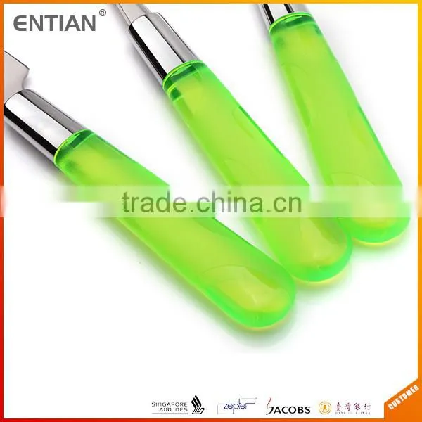 Cutlery Sets With Plastic Handles, Set of Cutlery, Plastic Metallic Cutlery photo-6