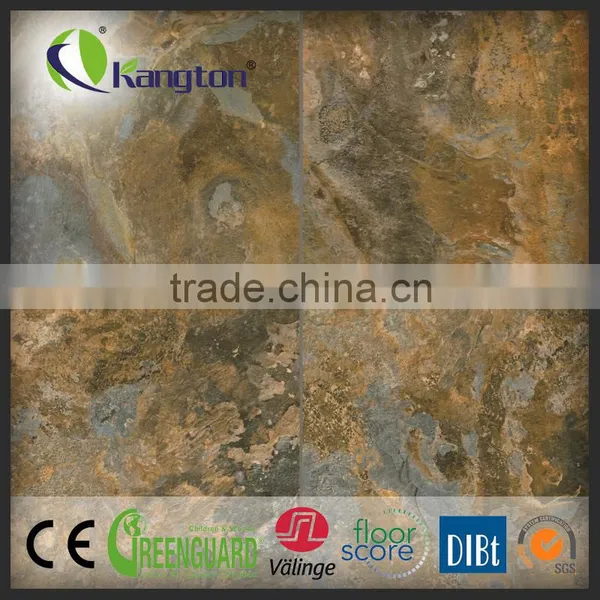 Fashionable Virgin Material Allegheny Slate Stone Luxury Vinyl Flooring