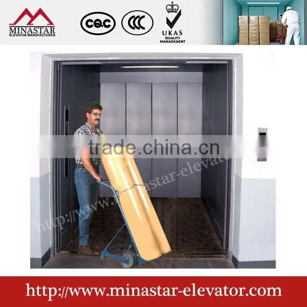 Professional manufacturer of freight elevator material portable cargo lift