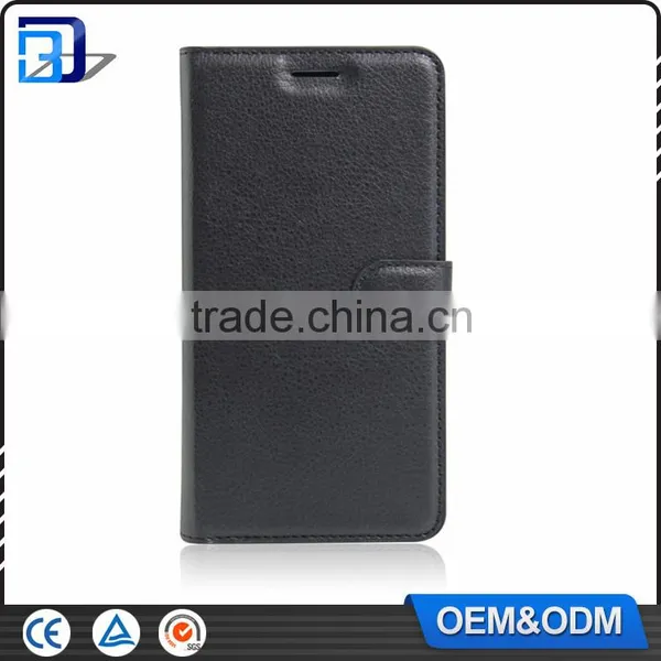 Bulk Buy From China Litchi Design Credit Card Wallet Stand Flip Leather Case For Lenovo Zuk Z2 Mobile Phone Cover photo-2
