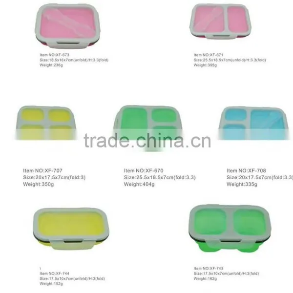 2015 Flexible Silicone Lunch Bowls/Baby Bowl photo-3