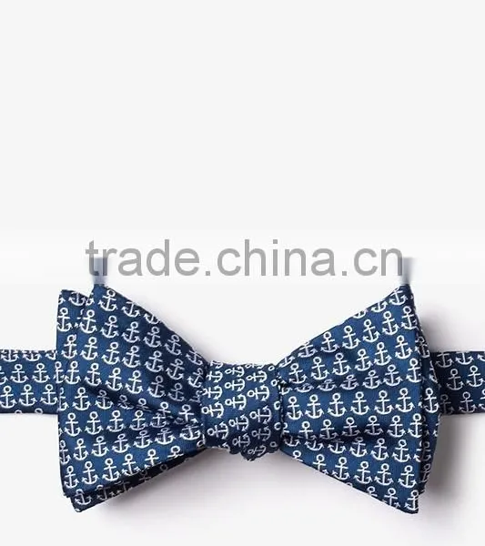 Hot Selling Red Novelty Design Self-tie Woven Polyester Bow Tie photo-3