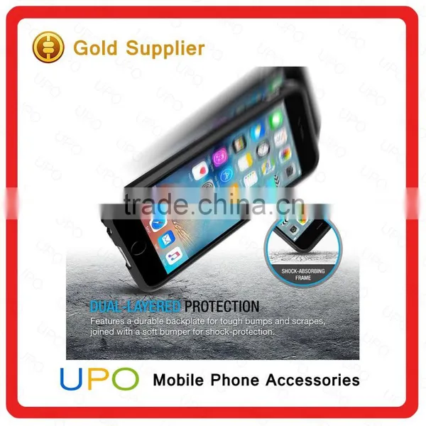 [UPO] New Arrival Ultra Thin Clear Anti Scratch Acrylic Back Cover TPU Cool Phone Case for IPhone 6 photo-4
