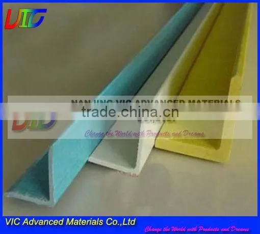 FRP Fiberglass Composite Pultrusion Angle,UV Resistant Fiberglass L-Profile,High Strength FRP Fiberglass Angle photo-6