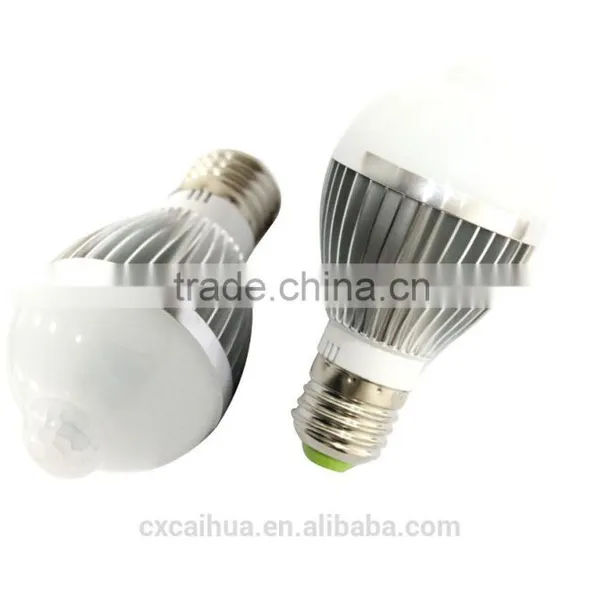 China Supplier Pir Sensor Bulb E27 B22 3w 5w 7w Sensor Led Lights photo-5