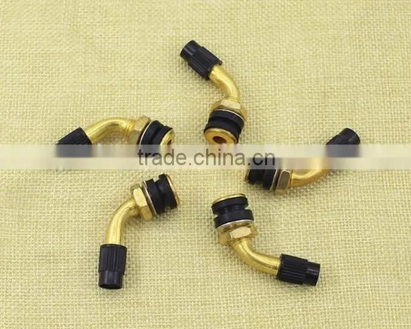 Motorbike Motorcycle Bike 90 Degree Right Angle Bend PVR-70 PVR32 Tubeless Valve photo-3
