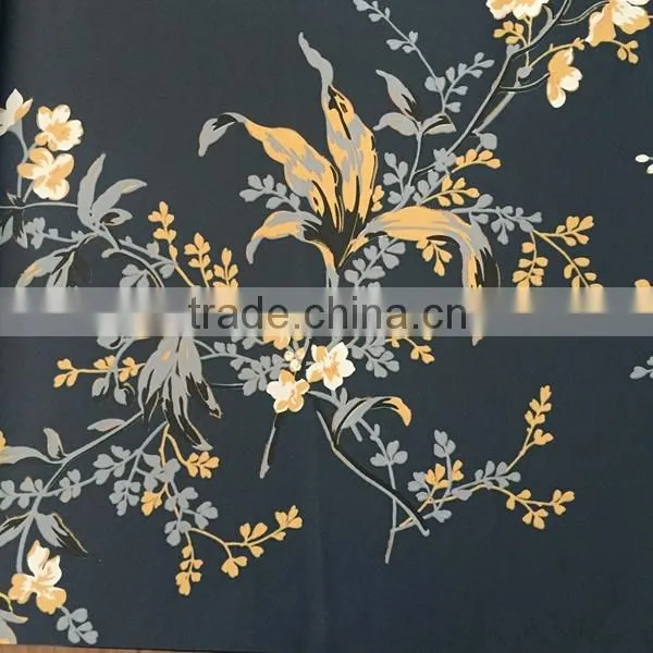 Non Woven Flower Design Wallpaper for Living Room photo-5