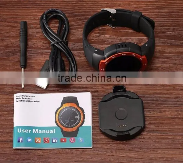 Heart Rate Pulse Monitor Z9 Smart Watch Android 5.1 OS MTK6580 Quad Core Smartwatch Phone Support Google Map 3G WiFi Connect photo-5