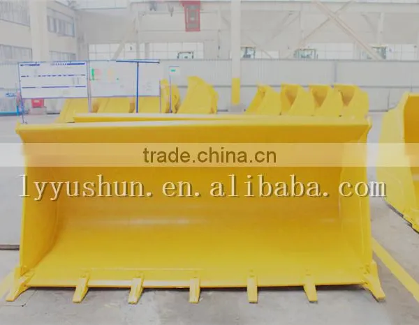 China Genuine 1.8CMB Strengthened Bucket For Wheel Loader , 1.8M3 Strengthened Bucket For SDLG/XCMG/XGMA 3 Ton Wheel Loader photo-3