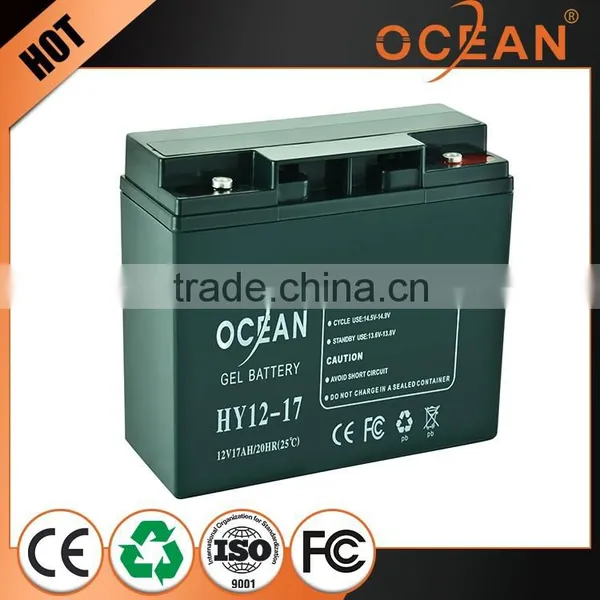 Factory Wholesale Price 12V 17ah Fresh Stock Best Price 12v Battery Solar photo-2