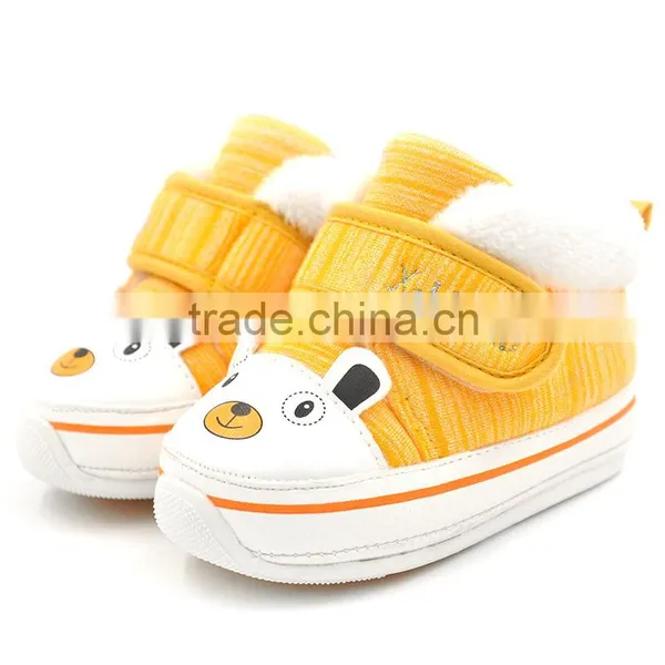 2016 New Style Kids Shoes Baby Girls Lovely Soft Bottom Winter Warm Shoes Cotton Shoes photo-5