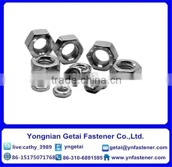 Zinc Plated DIN935 DIN937 Hexagonal Nuts photo-2