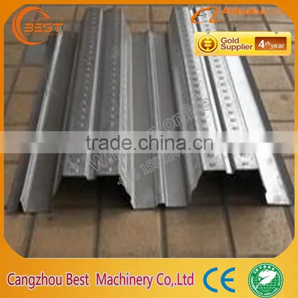 Floor Tile Production Line Metal Steel Deck Roll Forming Machine photo-4