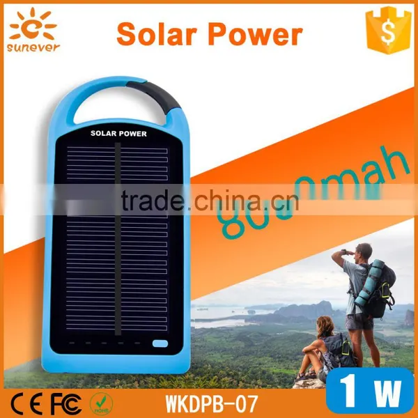 Factory Hot Selling 4000Mah/8000Mah Backpack Solar Panel Cell Phone Charger photo-2