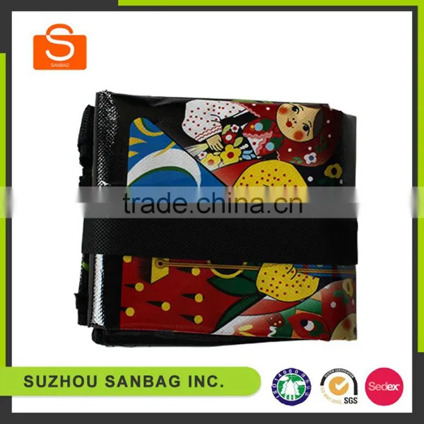 Foldable Shine Laminated Non Woeven Bag