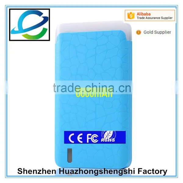 Cheap High Quality External Mini Portable Power Bank With Led 6600 Mah photo-2