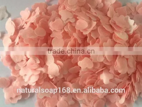 Bath Confetti Hand Washing Paper Soap, Dissolving Colorful Paper Confetti