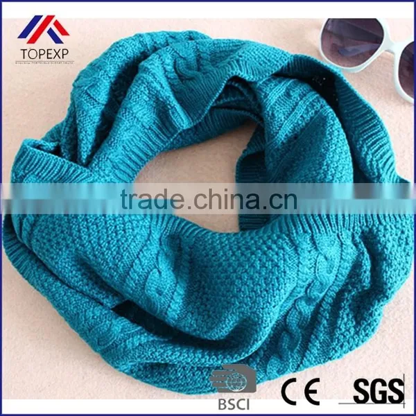 Warm Knitting Lady Neck Scarf photo-3