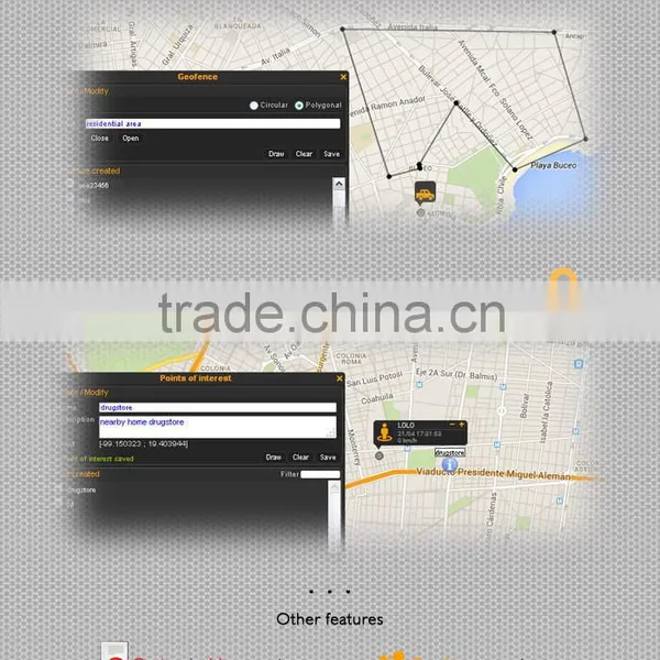 Vehicle GPS Tracker, Low Battery Consumption, SMS/ 3G, Quad-band, Remote Listening, SMS Parking Geofence - Mod. HPLOW PG photo-4