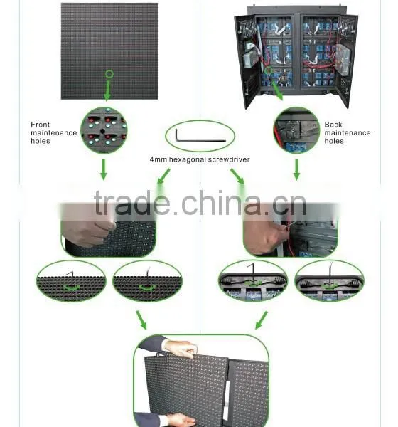 DIP P10 Full Color Outdoor Led Display Screen/advertising Display photo-6
