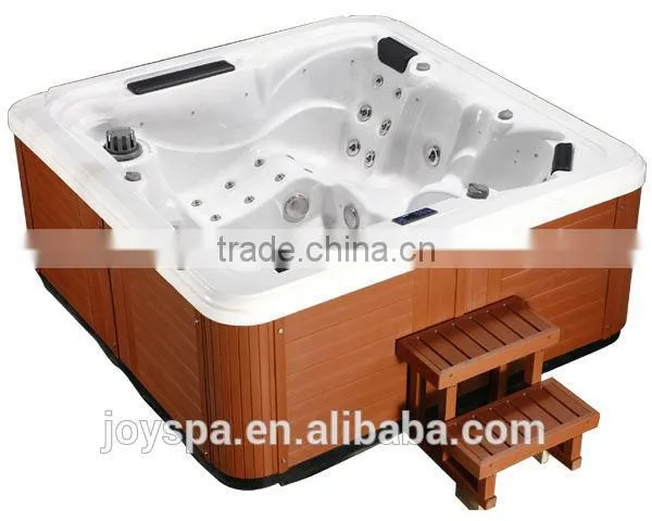 Free Standing Spa Hot Tub (factory) Sex Massage Large Pool JY8012 photo-3