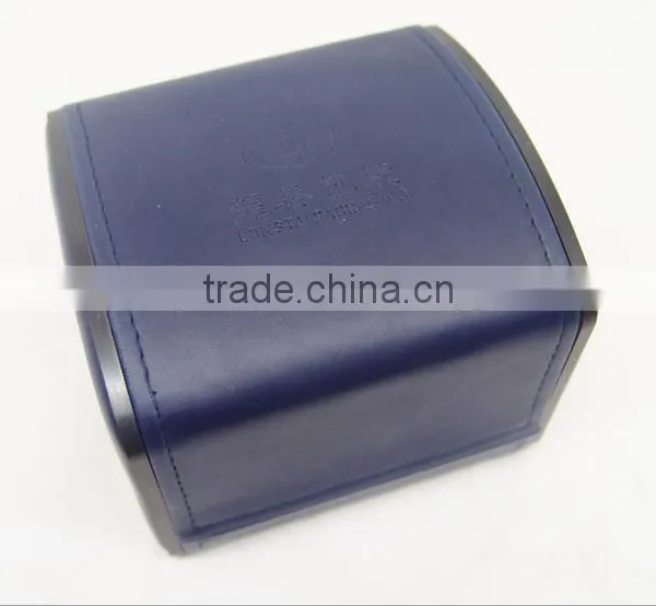 China Leather Factory Wholesale Custom Luxury Watch Box, Blue Gift Box photo-3