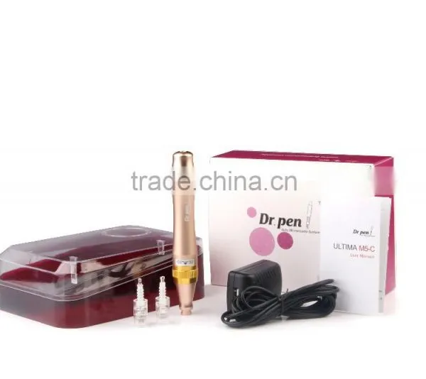 M5 Dr.pen Gold Dermapen Anti-aging Derma Roller Pen With Microneedle Therapy System Device photo-4