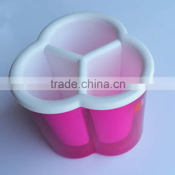 Round Chopsticks Cage Layered Double Drip Drain Chopstick Helper Three Grid Desktop Chopstick Tube photo-5