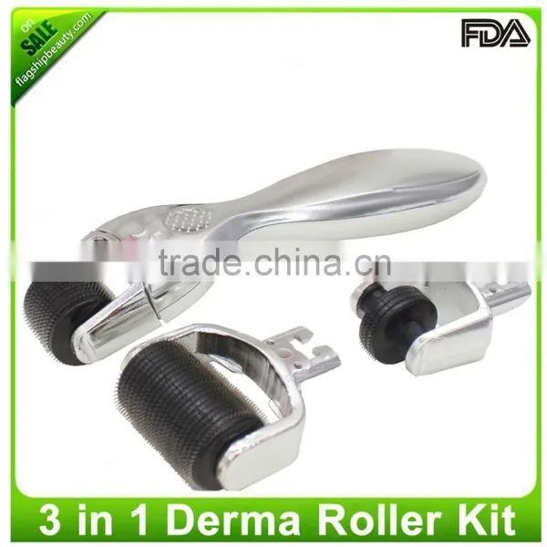 180/ 600/1200 Pins Derma Roller 3 in 1 Factory Direct Wholesale photo-4