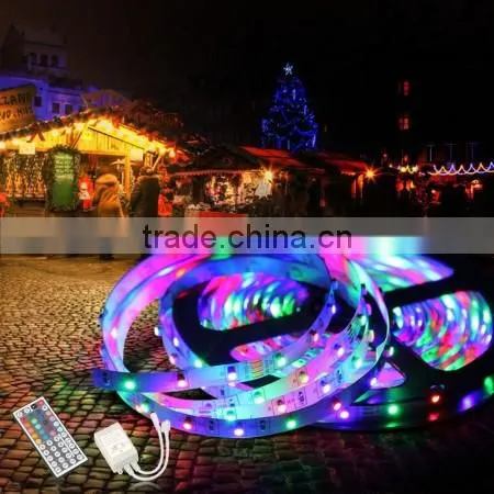 CroLED 25M 10M 3528 SMD 600 LED RGB Light Lamp Strip 44 Key Remote Controller photo-2
