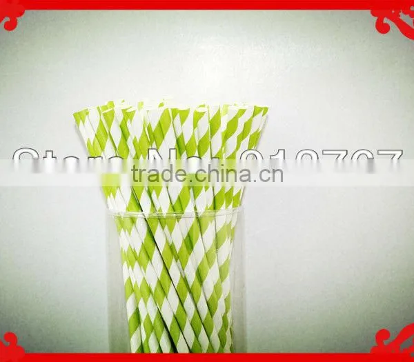 Baby Shower Supplies Yellow Dots Paper Straw for Birthday Party photo-6