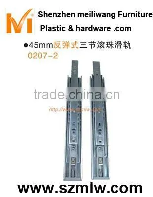 Two Rebound Hidden Underderping Slide Damping Fgv Mental Drawer Slide photo-6