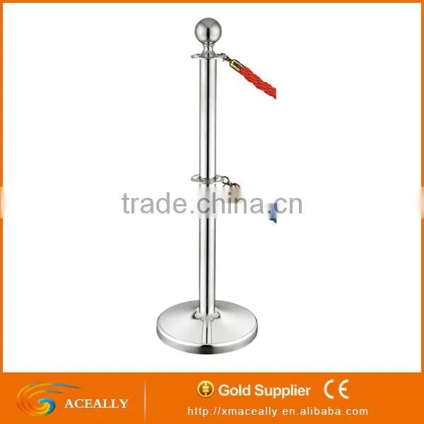 ACEALLY U-shape Base Stackable Retractable Belt Stanchion photo-4