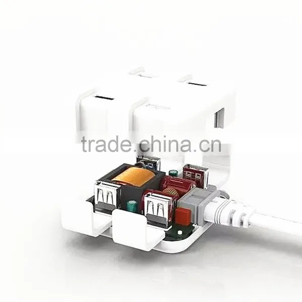 Fashionable 4 Ports USB Adapter/socket photo-6