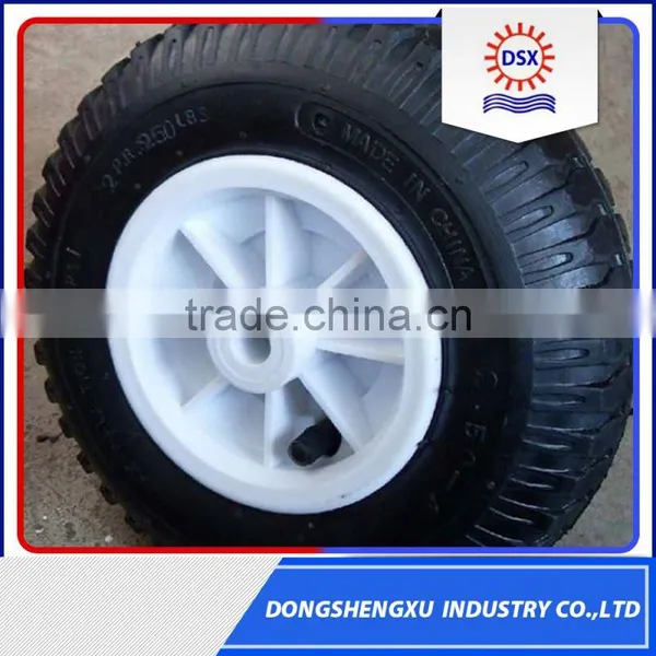 China Products Rubber Coated Wheel 3.00 4 260x85 photo-6