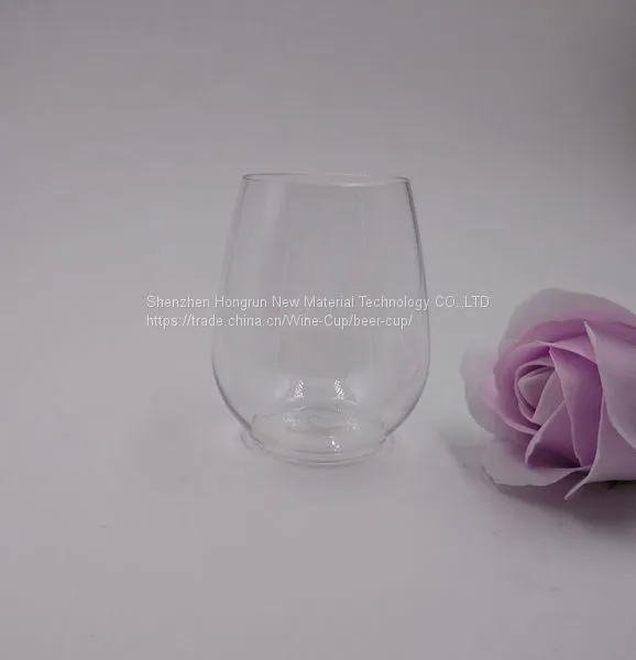 Clear Plastic Red Wine Glass Tritan photo-2