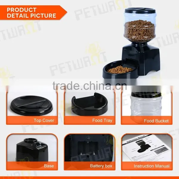Private Label Pet Products LCD Timer Automatic Food Dog Feeder photo-2