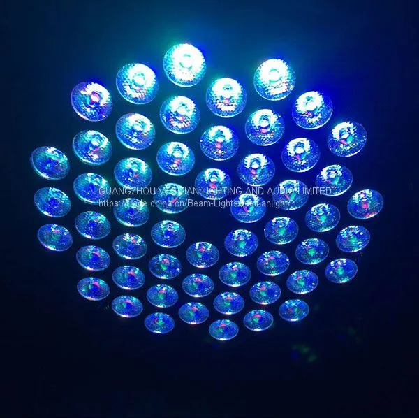 Свет сцены 54x3Вт LED PAR-канонный прожектор DMX photo-5