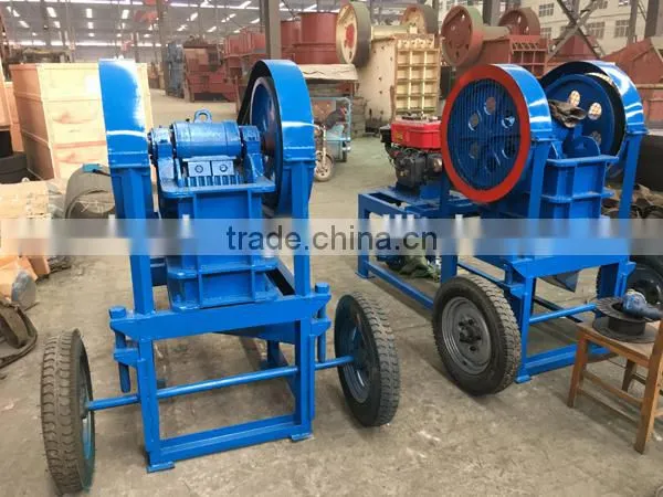 Mini Portable Jaw Crusher/ Small Stone Breaking Machine With Lowest Price photo-6