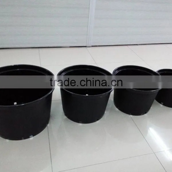Black 2.5 Gallon Nursery Plastic Flower Pot photo-2