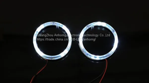 Angel Eye CCFL COB Halo Trim Ring White Angel Eye Headlight photo-2