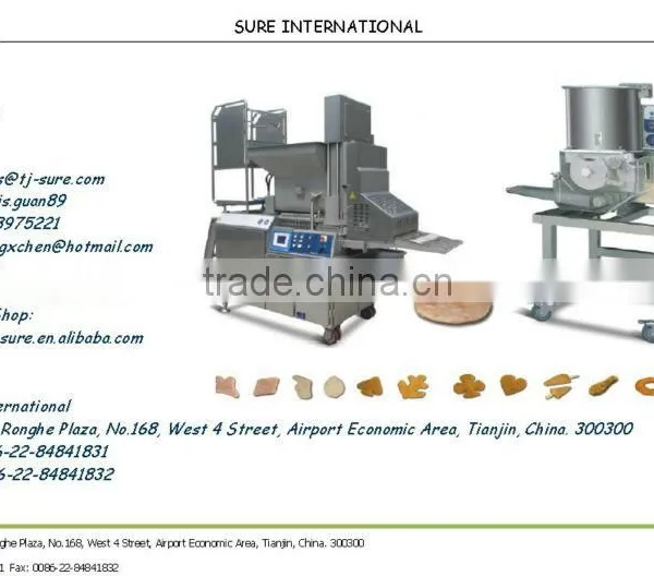 Automatic Chicken Nuggets (Colonels Crispy Strips, Mcnugget, Chick Strip) Processing Line photo-2