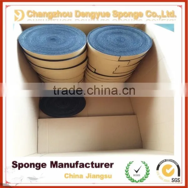 Weatherseal Strips Adhesive Single Side EPDM SBR NBR PVC Rubber Black Foam Tape photo-3