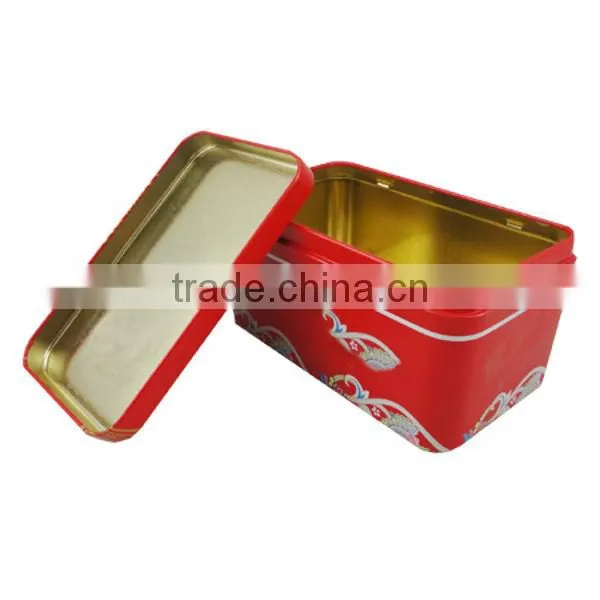 Chinese Rectangular Metal Tin , Metal Tin Can ,metal Tin Box photo-2
