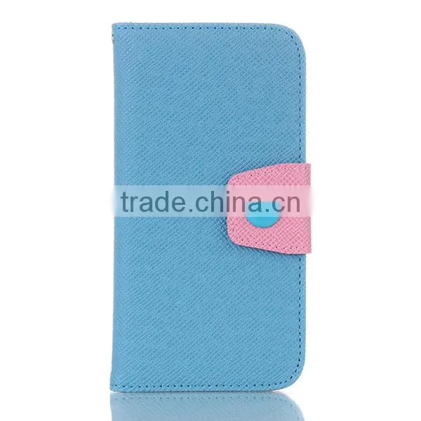 China Supplier 2016 Hot Selling PU Wallet Flip Leather Mobile Phone Case For IPhone6 photo-5